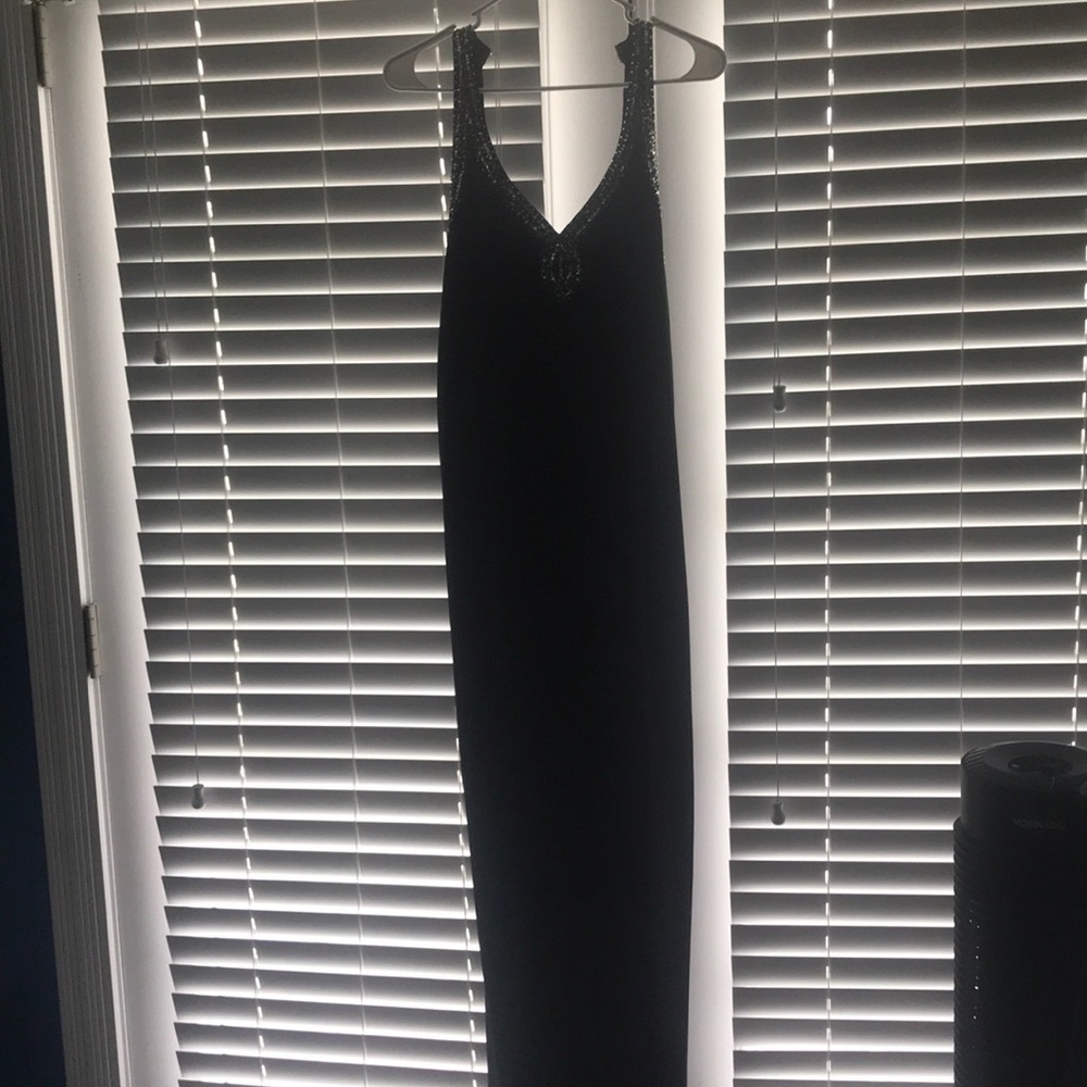 Beautiful long black dress